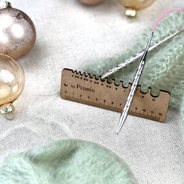 Strikke- og hæklepindemåler