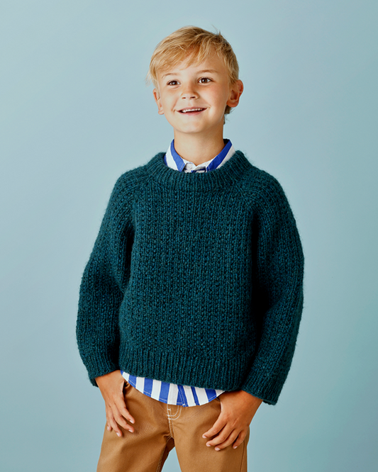 Sweater i struktur (fysisk opskrift)