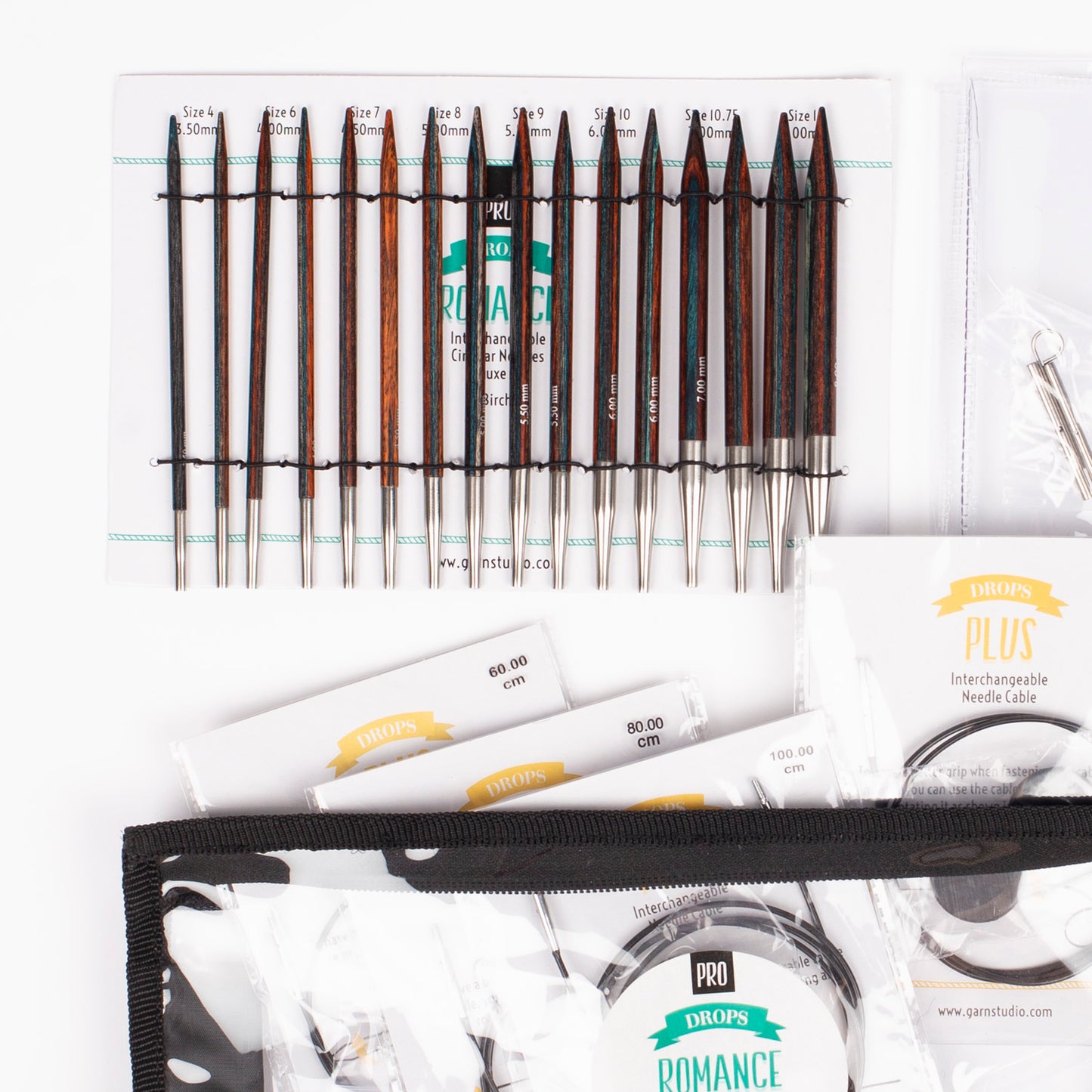 DROPS Pro Romance Interchangeable Needles Set